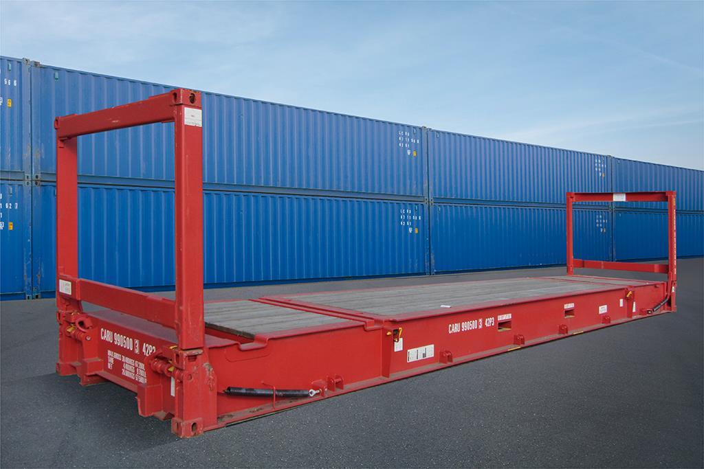 Container chuyên dụng Flat Rack 40 Feet